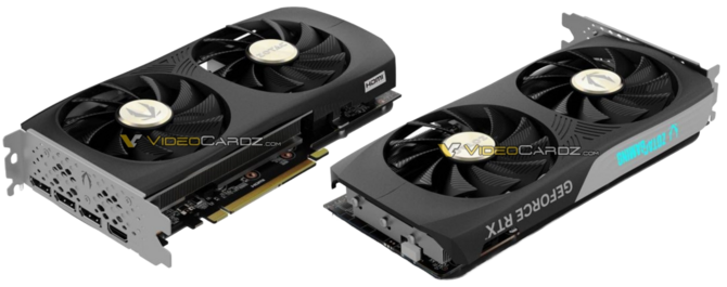 ZOTAC GeForce RTX 4070 SUPER Trinity Black i GeForce RTX 4070 SUPER Twin Edge na zdjęciach. Obie wykorzystają złącze 16-pin [3]