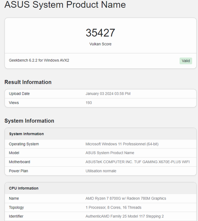 AMD Ryzen 7 8700G - wiemy już niemal wszystko o nowym układzie APU z wydajną grafiką Radeon 780M [3]