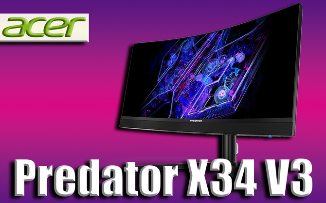Acer Predator Z57, X34 V3, X39, X34 X - nowe gamingowe monitory. Flagowy jest rywalem modelu Samsung Odyssey Neo G9 [2]