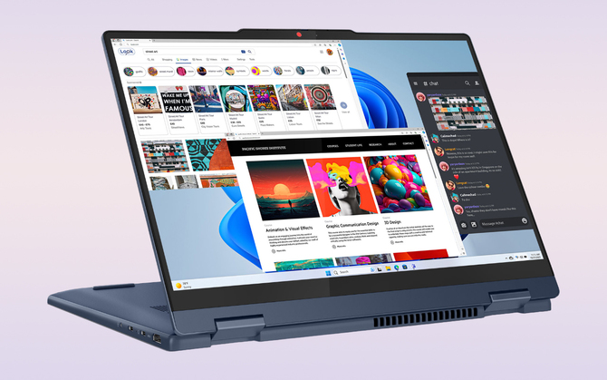 Lenovo IdeaPad 5, 5i 2-in-1 oraz Slim 5i - nowe laptopy z funkcjonalną konstrukcją. Do wyboru ekran OLED oraz układ Intel Core 7 150U [5]