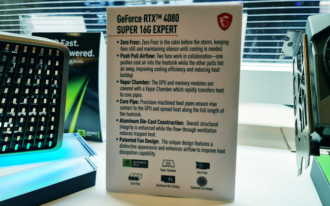 MSI GeForce RTX 4080 SUPER 16G EXPERT - niereferencyjny model karty graficznej wprost z targów CES 2024 [2]