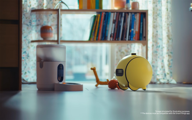 Samsung Ballie - interaktywny kulisty robot domowy, który zostanie naszym asystentem. Zaawansowany projektor i wsparcie AI [3]