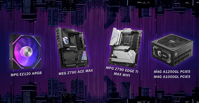 MSI MAG A1250GL i A1000GL - prezentacja nowych zasilaczy PCIe 5.1 i mocarnie chłodzonego dysku SSD M.2 MSI SPATIUM M580 [nc1]