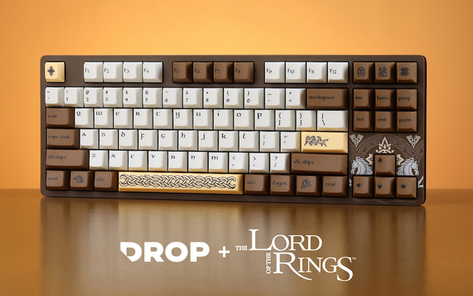 Drop + The Lord of the Rings Rohan - stylowa klawiatura mechaniczna inspirowana serią Władca Pierścieni [2]