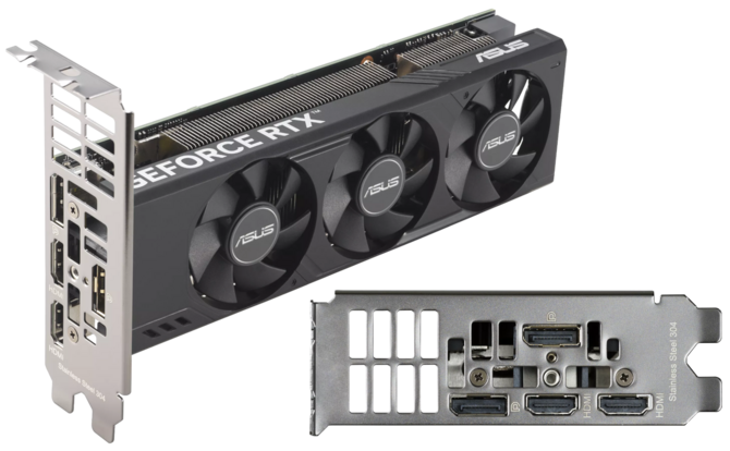 ASUS GeForce RTX 4060 LP BRK 8 GB - nowy model niskoprofilowej karty graficznej z dobrym systemem chłodzenia [3]