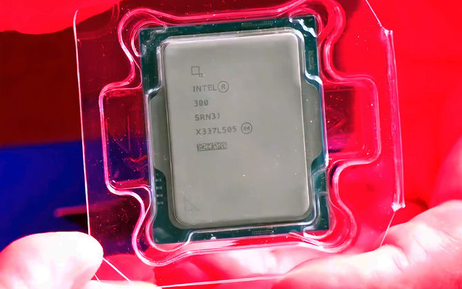 Intel 300 – first processor performance tests.  The benchmarks also included the 14th generation Raptor Lake-S Refresh