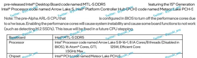 Intel Arrow Lake-S - nowe informacje o nadchodzącej platformie dla procesorów, w tym kontroler RAM i obsługa PCIe 5.0 [2]