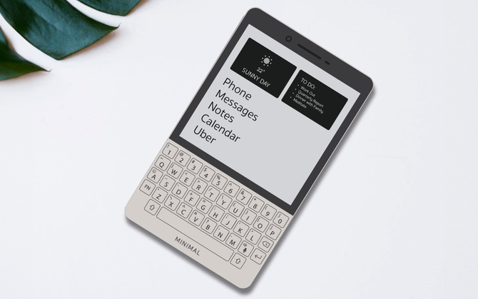 Minimal Phone - smartfon z ekranem E-Ink wyglądający jak BlackBerry, który ma pomóc nam z cyfrowym uzależnieniem [3]