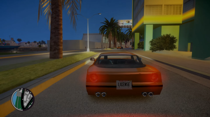 GTA Vice City Nextgen Edition - nowy gameplay prezentuje kultową produkcję Rockstar Games na silniku RAGE [2]