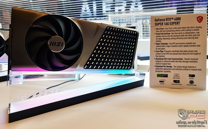 MSI GeForce RTX 4080 SUPER EXPERT - jedna z ciekawszych, niereferencyjnych kart doczekała się finalnej specyfikacji [nc1]