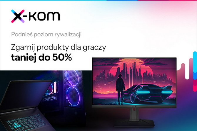 Promocja na sprzęt do grania - obudowy, klawiatury, słuchawki, myszki i monitory. Taniej też laptopy, komputery, podzespoły [nc1]