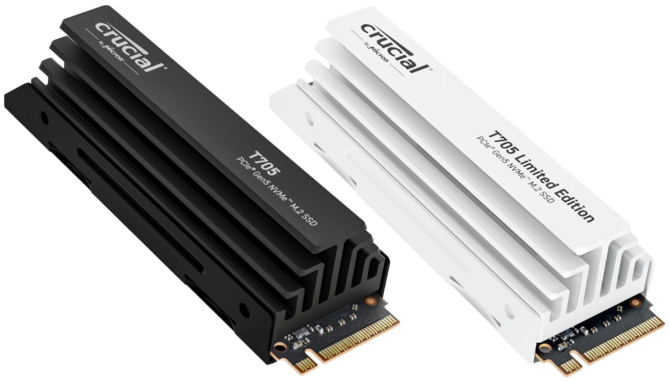 Crucial T705 - nadchodzi nowy nośnik SSD PCIe 5.0 x4 NVMe. Ma szansę zaoferować rekordowe osiągi [1]
