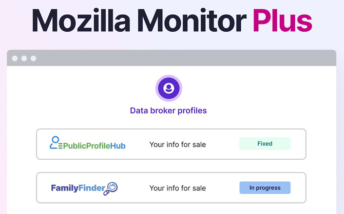 Mozilla Monitor Plus - automatyczne usuwanie prywatnych danych, które wyciekły. Usługa zmienia nazwę i rozszerza możliwości [2]