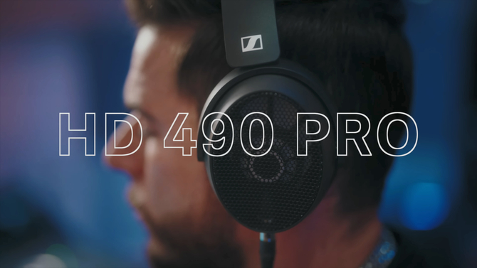 Sennheiser HD 490 PRO - nowe słuchawki studyjne z neodymowymi przetwornikami, kładące nacisk na precyzję dźwięku [1]