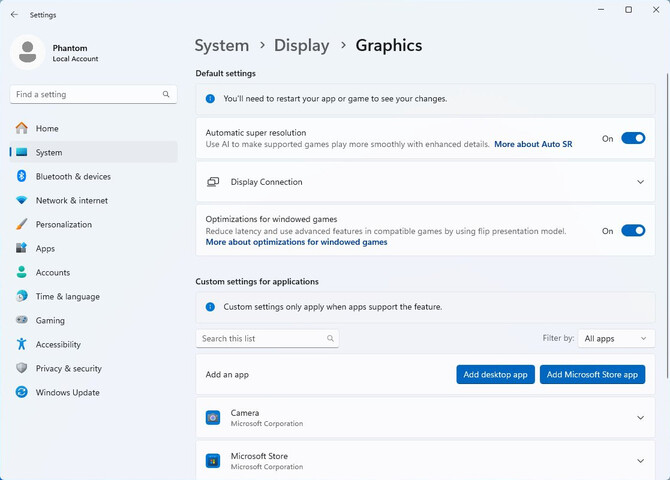 Super Resolution może w przyszłości trafić do każdej aplikacji uruchamianej na Windows 11. Microsoft już testuje tę funkcję [2]