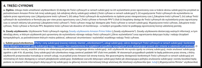 Amazon mierzy się ze zbiorowym pozwem. Niektórzy subskrybenci muszą płacić dwa razy, aby nie mieć reklam [3]