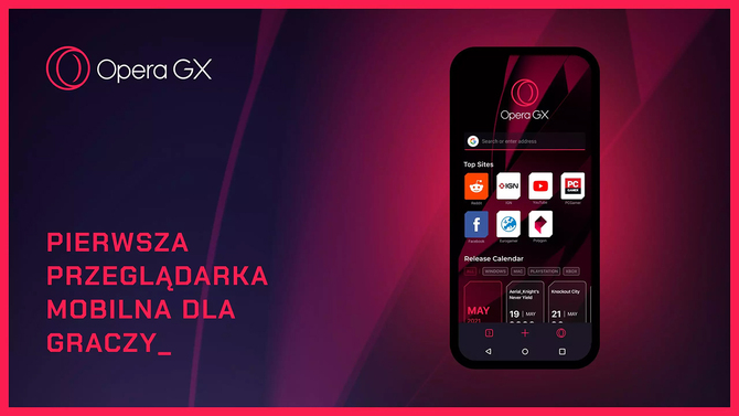 Opera GX - mobilna wersja przeglądarki internetowej otrzymuje funkcję GX Mods. Nadchodzi personalizacja na nowym poziomie [1]