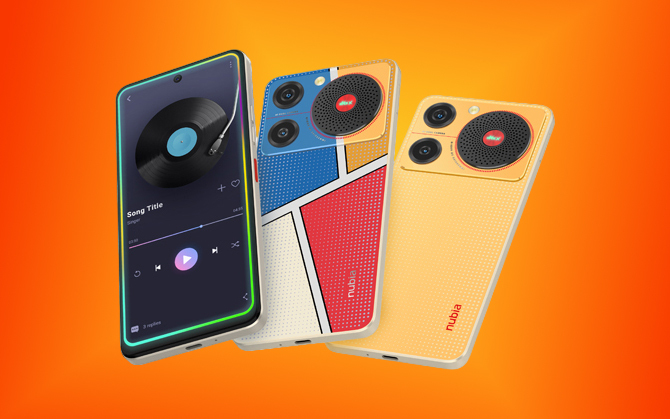 Nubia Music oraz Flip 5G - dwa nowe smartfony z targów MWC 2024. Mobilny sprzęt głośniejszy od innych i tania składana konstrukcja [1]