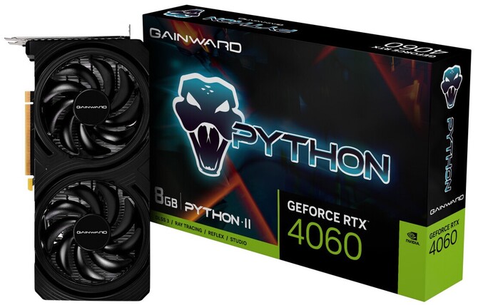 Palit GeForce RTX 4060 Infinity 2 oraz Gainward GeForce RTX 4060 Python II - nowe bliźniacze karty graficzne dla oszczędnych graczy [5]
