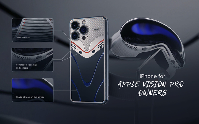 Apple iPhone 15 Pro Max i Samsung Galaxy S24 Ultra - prestiżowe edycje smartfonów inspirowane Apple Vision Pro i Cybertruckiem [2]