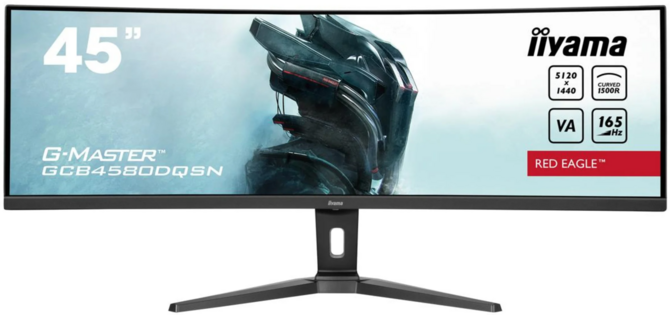 iiyama G-Master GCB4580DQSN-B1 Red Eagle - nowy monitor VA Dual QHD z odświeżaniem 165 Hz i proporcjach 32:9 [3]