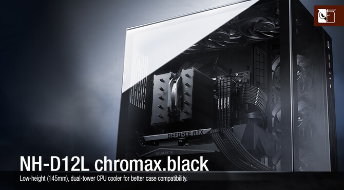 Noctua NH-D12L chromax.black - poznaliśmy nowy wariant kolorystyczny cenionego przez wielu użytkowników coolera [3]
