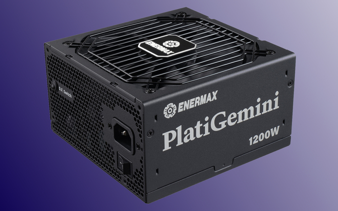 Enermax PlatiGemini - pierwszy na świecie zasilacz 80 Plus Platinum zgodny równocześnie ze standardami ATX 3.1 i ATX12VO [1]