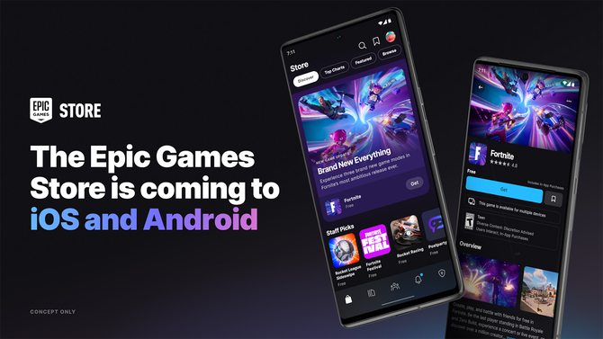 Epic Games Store - iOS i Android zyskają nowy cyfrowy sklep w 2024 roku. Apple nie będzie walczyć z Komisją Europejską [2]