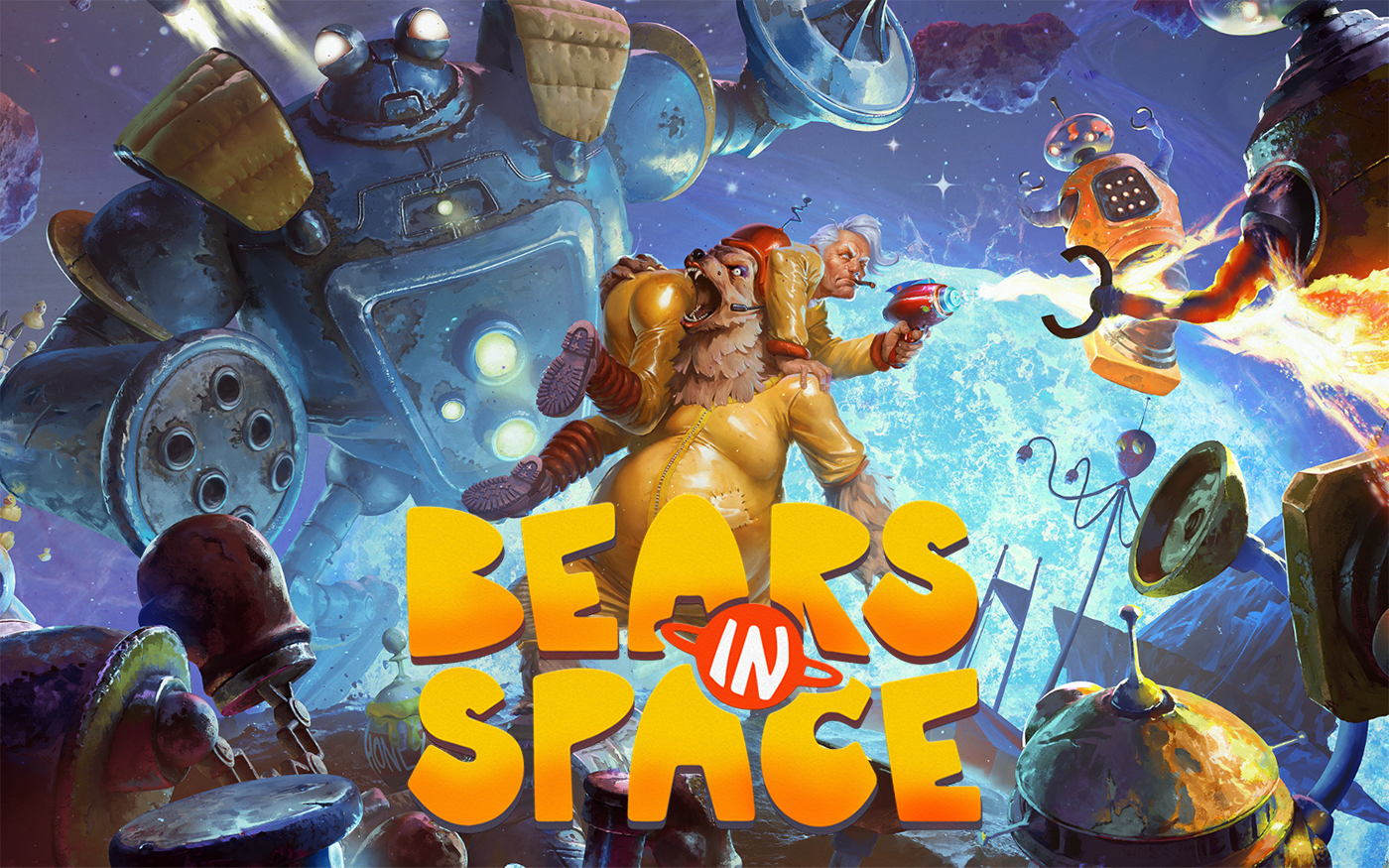Bears in Space premiera zwariowanej strzelanki z absurdalnym humorem. Niedźwiedź pomoże nam w