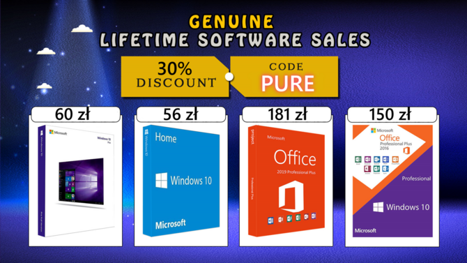 Licențe ieftine pentru Microsoft Windows și Microsoft Office.  Promoție de Paște și nimeni nu glumește aici