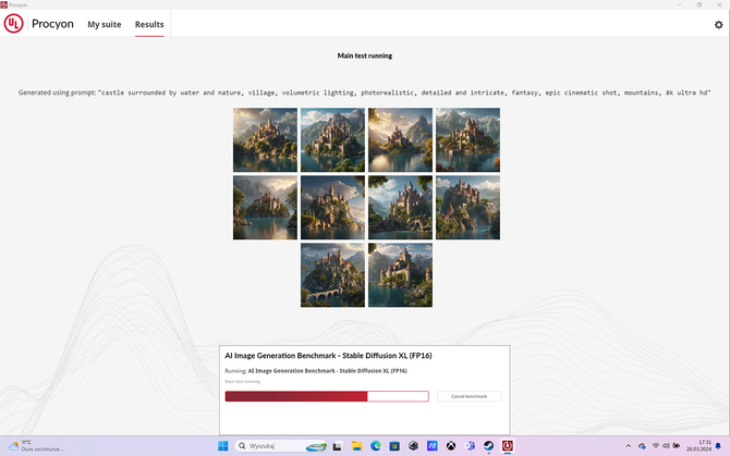UL Procyon AI Image Generation Benchmark - nowy test, który określi wydajność GPU w obliczeniach związanych z AI [3]