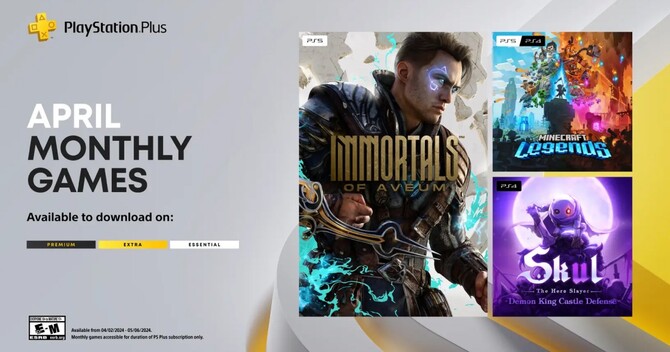 PS Plus Essential na kwiecień wprowadzi kilka kuszących pozycji, w tym Immortals of Aveum oraz Minecraft Legends [3]