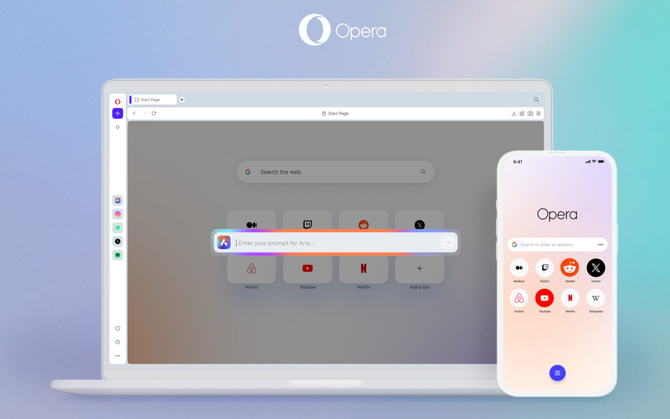 Opera One - przeglądarka internetowa wprowadza lokalną obsługę modeli AI. Bez trudu stworzymy własnego chatbota [1]