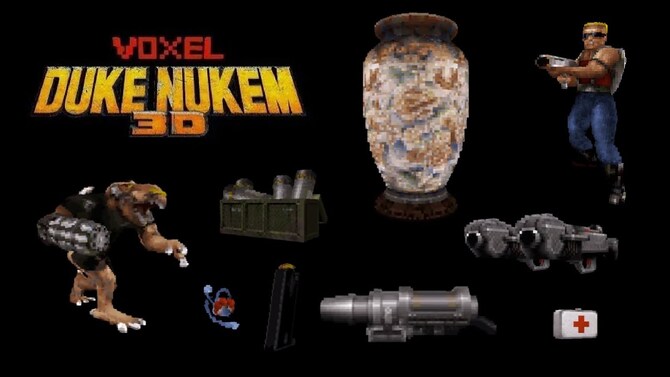 Voxel Duke Nukem 3D - powstaje nowy mod do kultowego FPS-a. Znaczące usprawnienia szaty graficznej [2]