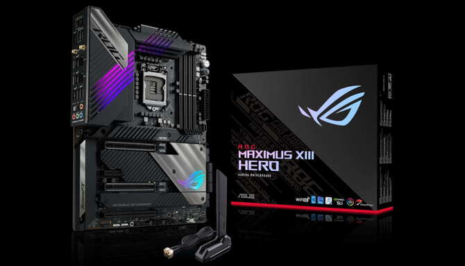 ASUS ROG Maximus XIII Hero - powstał nietypowy wariant topowej płyty głównej ze slotami na pamięć DDR4 SO-DIMM [1]