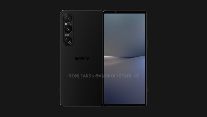 Sony Xperia 1 VI na pierwszych renderach. Czas pożegnać się z proporcjami ekranu 21:9 [2]