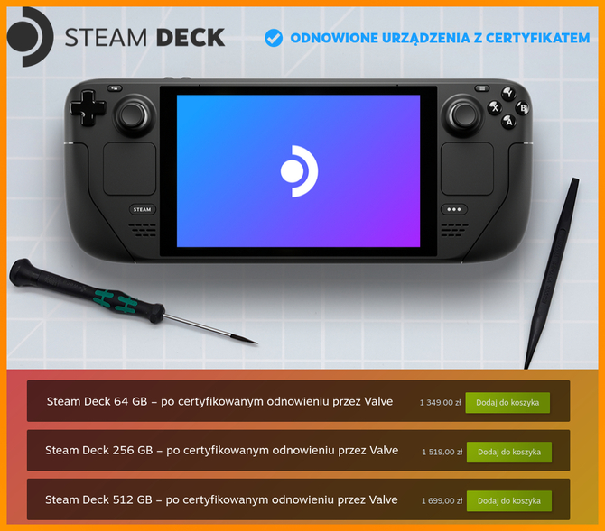 Meta Quest 2 i Steam Deck są oferowane w najniższych cenach od lat. Tani wstęp do świata VR i handheldów do gier [3]