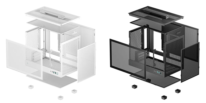 DeepCool CH160 - premiera przewiewnej i przenośnej obudowy dla płyt głównych ITX, którą można zabrać ze sobą jak walizkę [5]