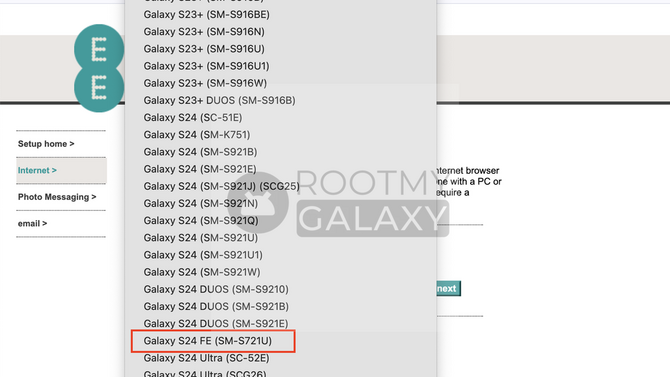 Samsung Galaxy S24 FE - smartfon pojawił się w bazie danych brytyjskiego operatora. Premiera zapewne jeszcze w tym roku [1]
