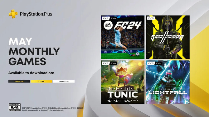 PS Plus Essential z porządnymi grami na maj, w tym Ghostrunner 2, EA Sports FC 24 i Destiny 2: Lightfall [3]