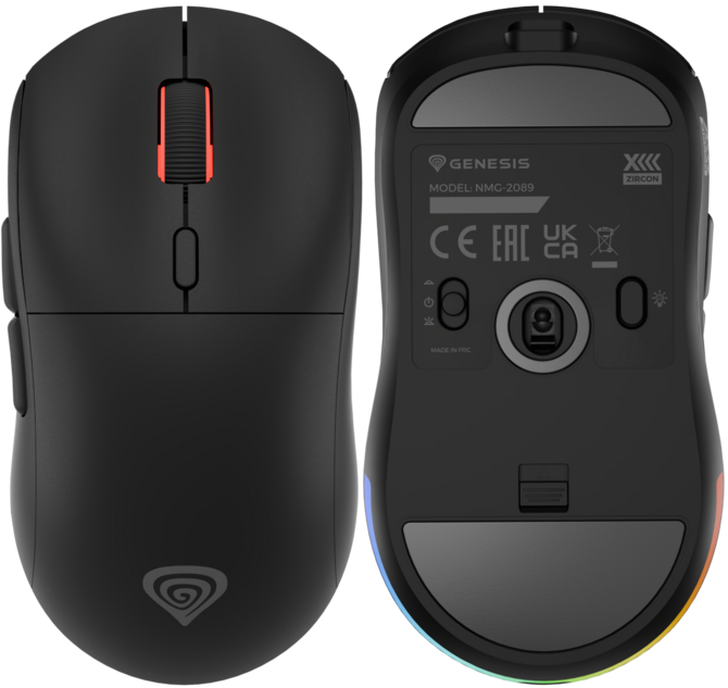 Genesis Zircon XIII to myszka dla graczy, która oferuje fizyczną personalizację. Gniazda Hot Swap, świetny sensor i dobra cena [2]