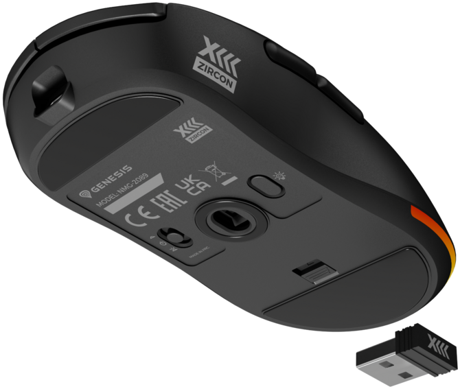 Genesis Zircon XIII to myszka dla graczy, która oferuje fizyczną personalizację. Gniazda Hot Swap, świetny sensor i dobra cena [7]