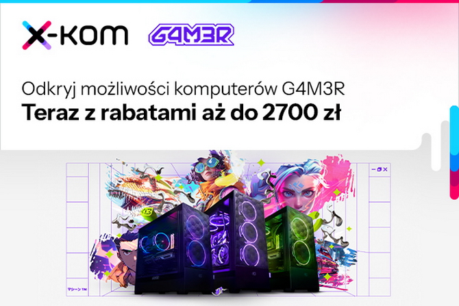 Tańsze karty graficzne GeForce, dyski SSD i pamięci RAM w sklepach x-kom. Jest też promocja na gamingowe komputery i laptopy [nc1]