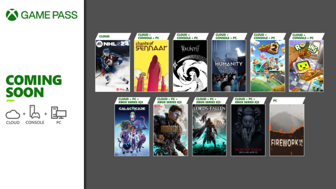 Xbox Game Pass - druga połowa maja i początek czerwca kuszą 12 grami, w tym Hellblade II, Immortals of Aveum i Lords of the Fallen [1]