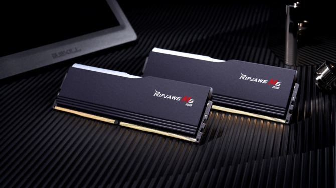 G.SKILL Ripjaws M5 RGB - zaprezentowano nową serię pamięci DDR5 o szybkości do 6400 MT/s [1]