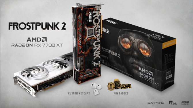 Sapphire PURE AMD Radeon RX 7700 XT Frostpunk 2 Edition - nowa karta graficzna przygotowana we współpracy z 11 bit studios [1]