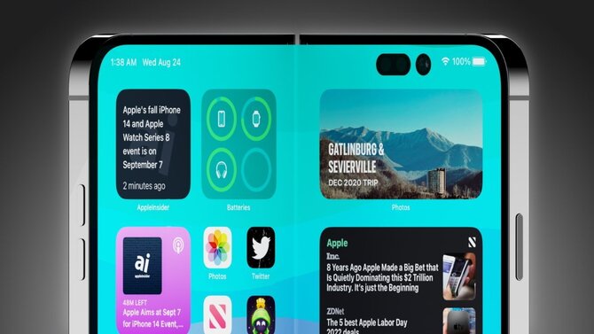 Składany iPhone może otrzymać rewolucyjny, samonaprawiający się ekran. Firma Apple zgłosiła ciekawy patent [2]