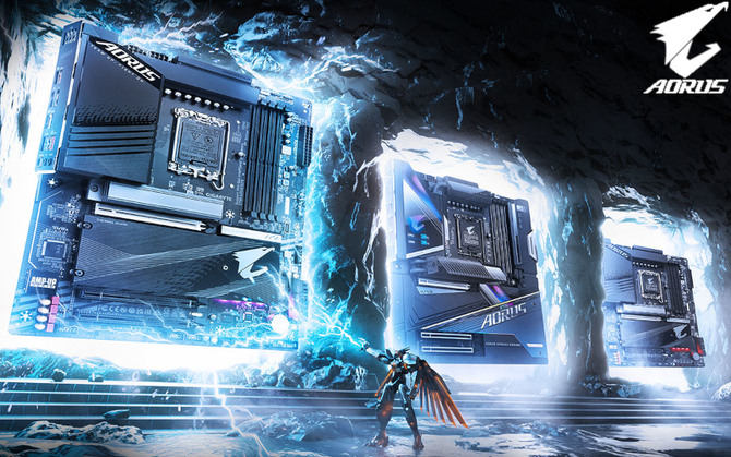 Gigabyte AORUS Z890 - do sieci wyciekły nadchodzące modele płyt głównych dla desktopowych procesorów Intel Core Ultra 200 [1]