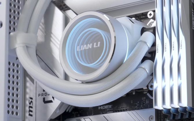 Lian Li SUP-01 – premiera unei carcase compacte pentru computer.  Compartiment separat pentru placa grafică și răcire AiO