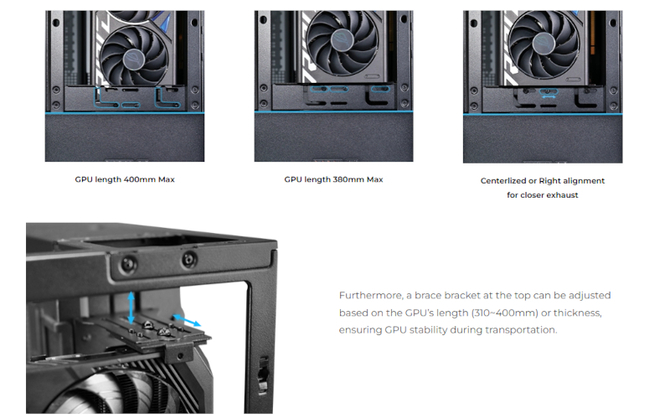 Lian Li SUP-01 - premiera unei carcase compacte pentru computer.  Compartiment separat pentru placa grafică și răcire AiO [6]